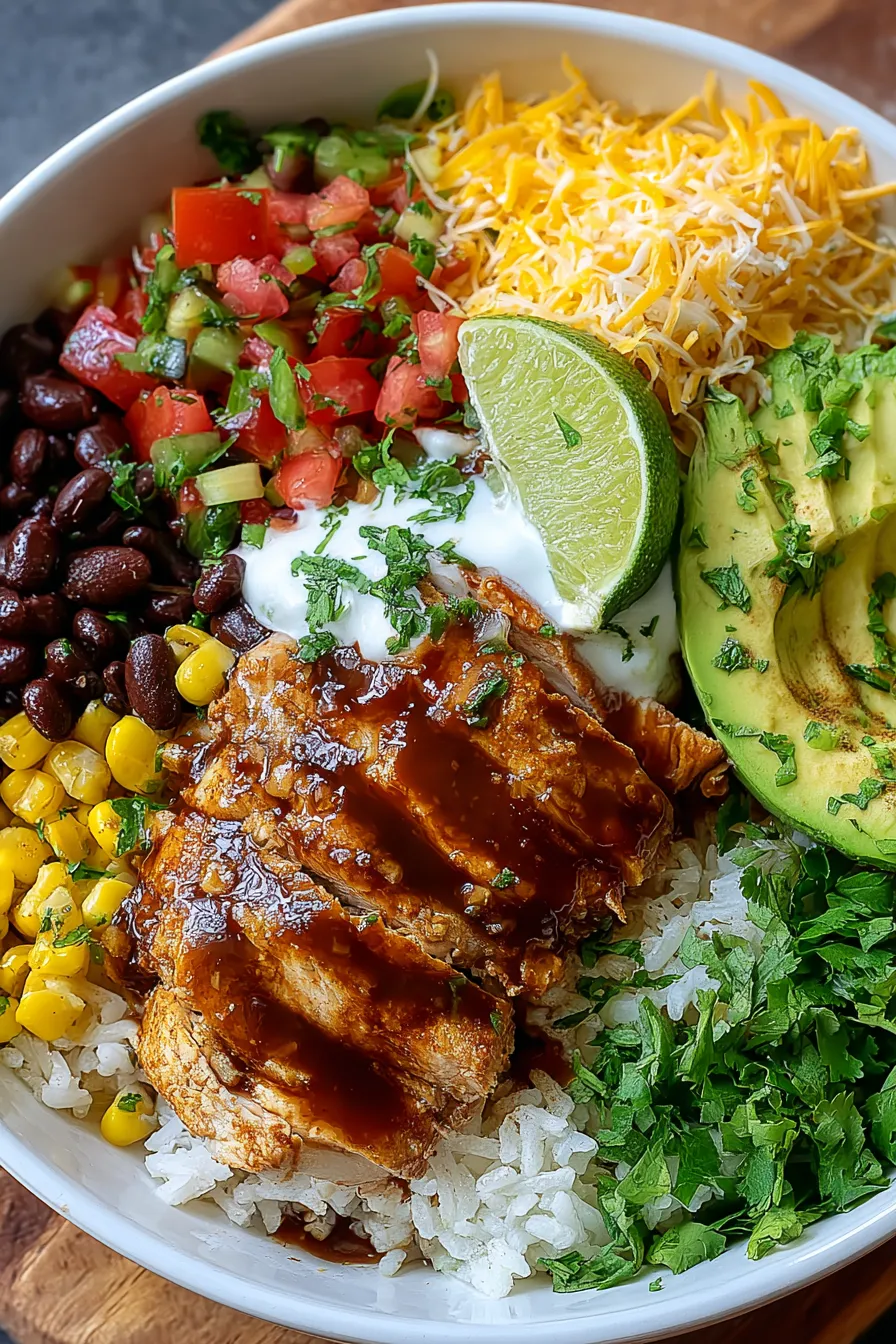 Master Flavorful Chicken Burrito Bowls with Cilantro-Lime Rice